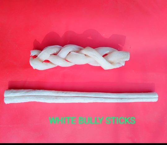 White Bully Sticks