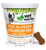 Vet Worthy Wild Alaskan Salmon Oil Soft Chews