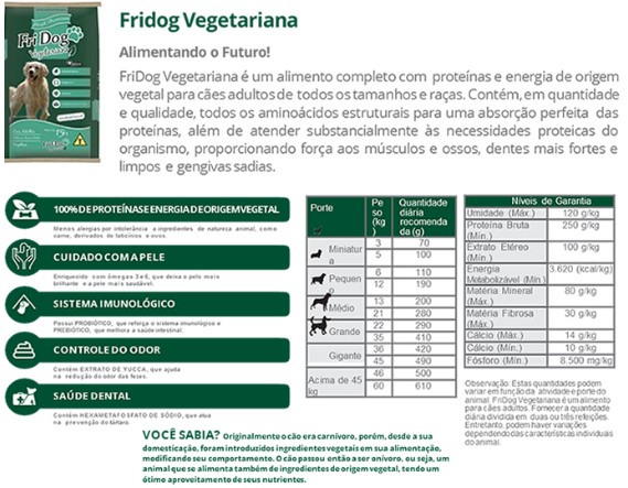 FreeDog Vegetarian Food for Dogs