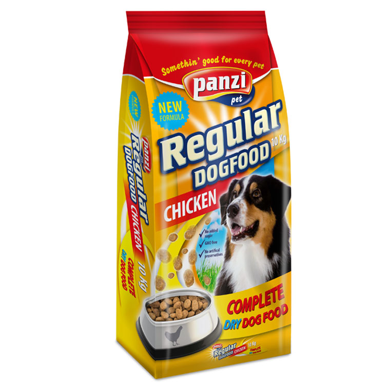 Panzi Regular dry dogfood Adult chicken - 10kg