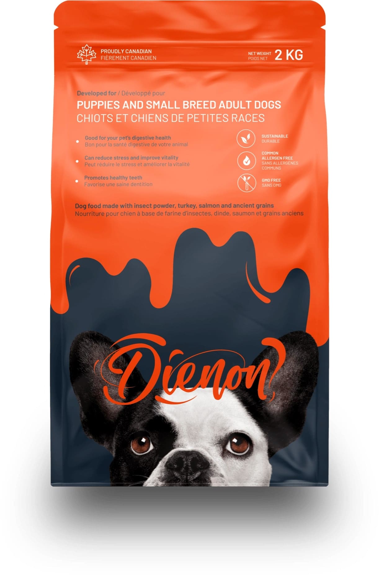 Dienon Puppy and Small Breed with Insects 2kg